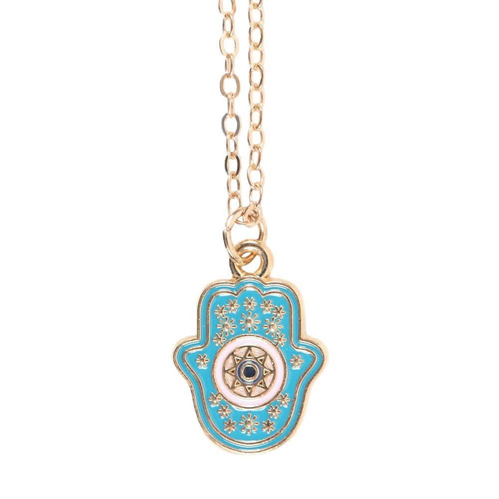 Greeting Card - Hand of Hamsa Necklace