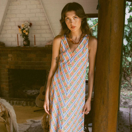 MARIGOLD MUSTANG - Celeste Maxi Dress - Blushwave