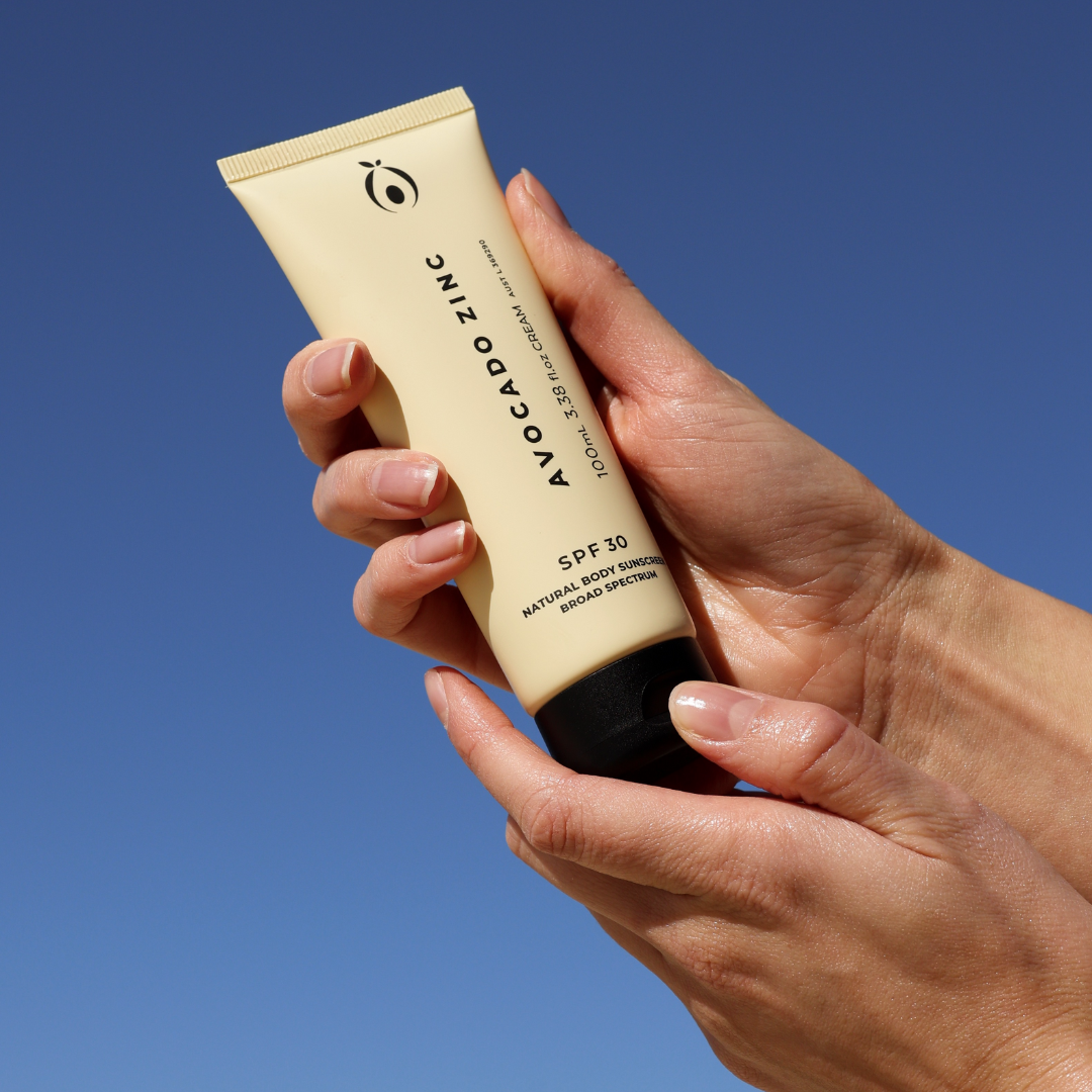 Avocado Zinc - SPF 30 Natural Body Sunscreen