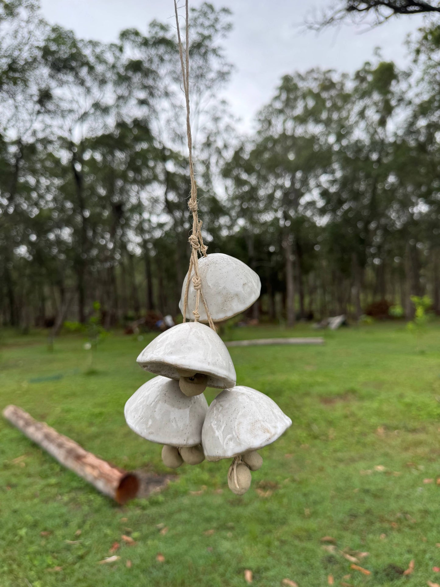 Wolf and Clay - Ceramic Mushroom Bells
