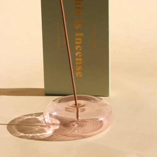 Gentle Habits - Glass Incense Holder
