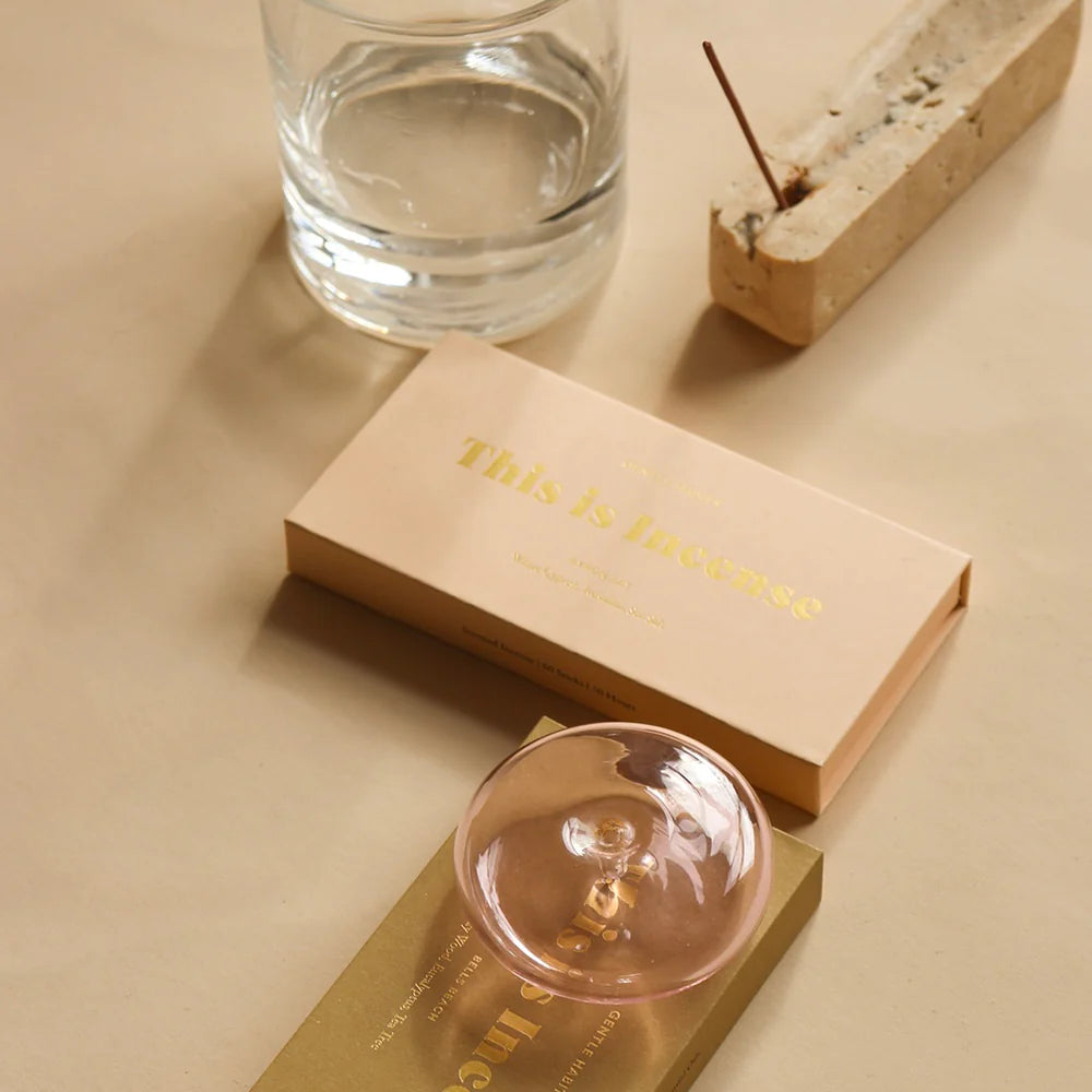 Gentle Habits - Glass Incense Holder