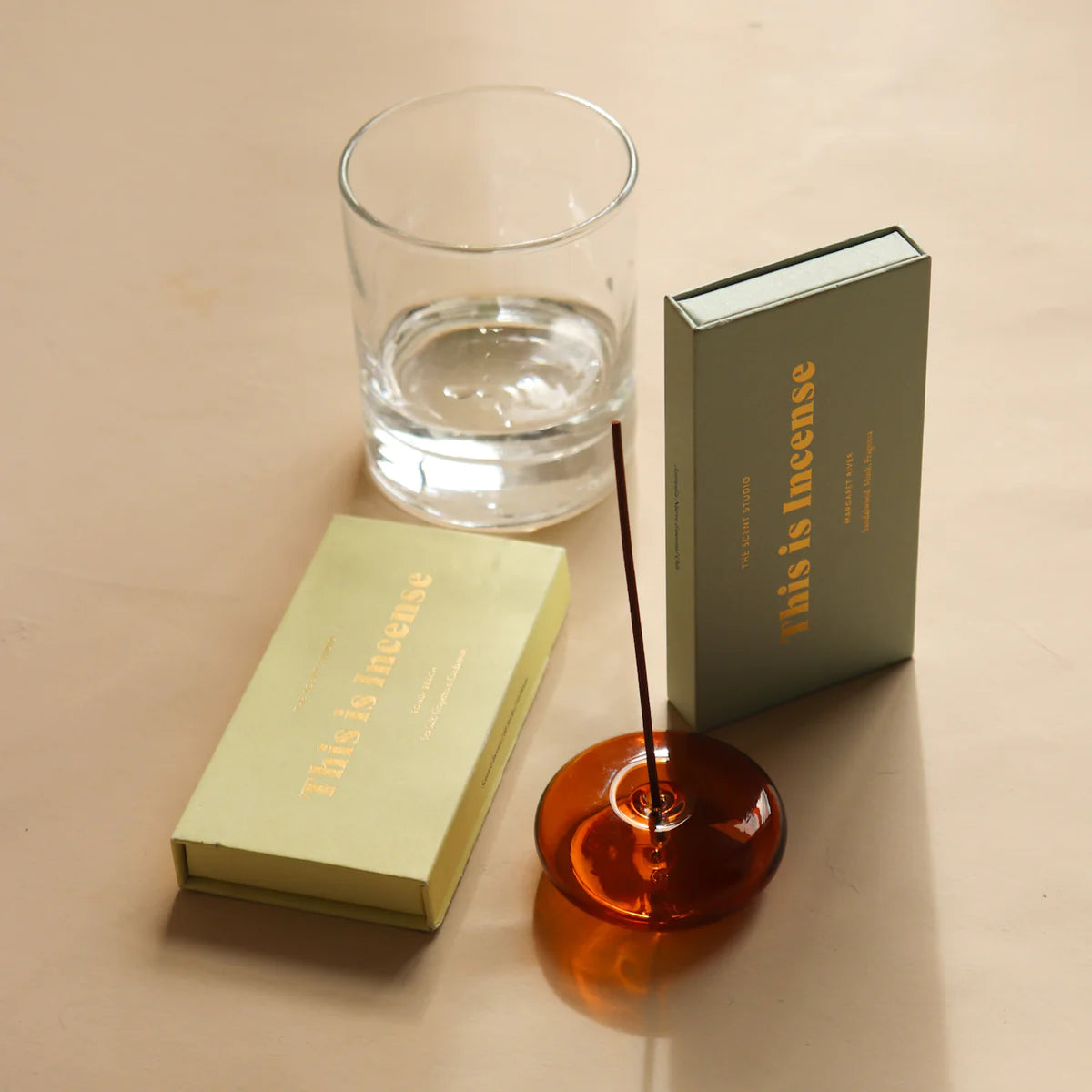 Gentle Habits - Glass Incense Holder