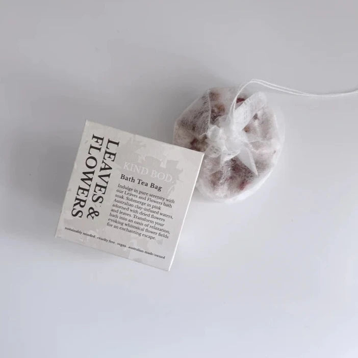 Kind Bod. Bath Soak, Leaves + Flowers