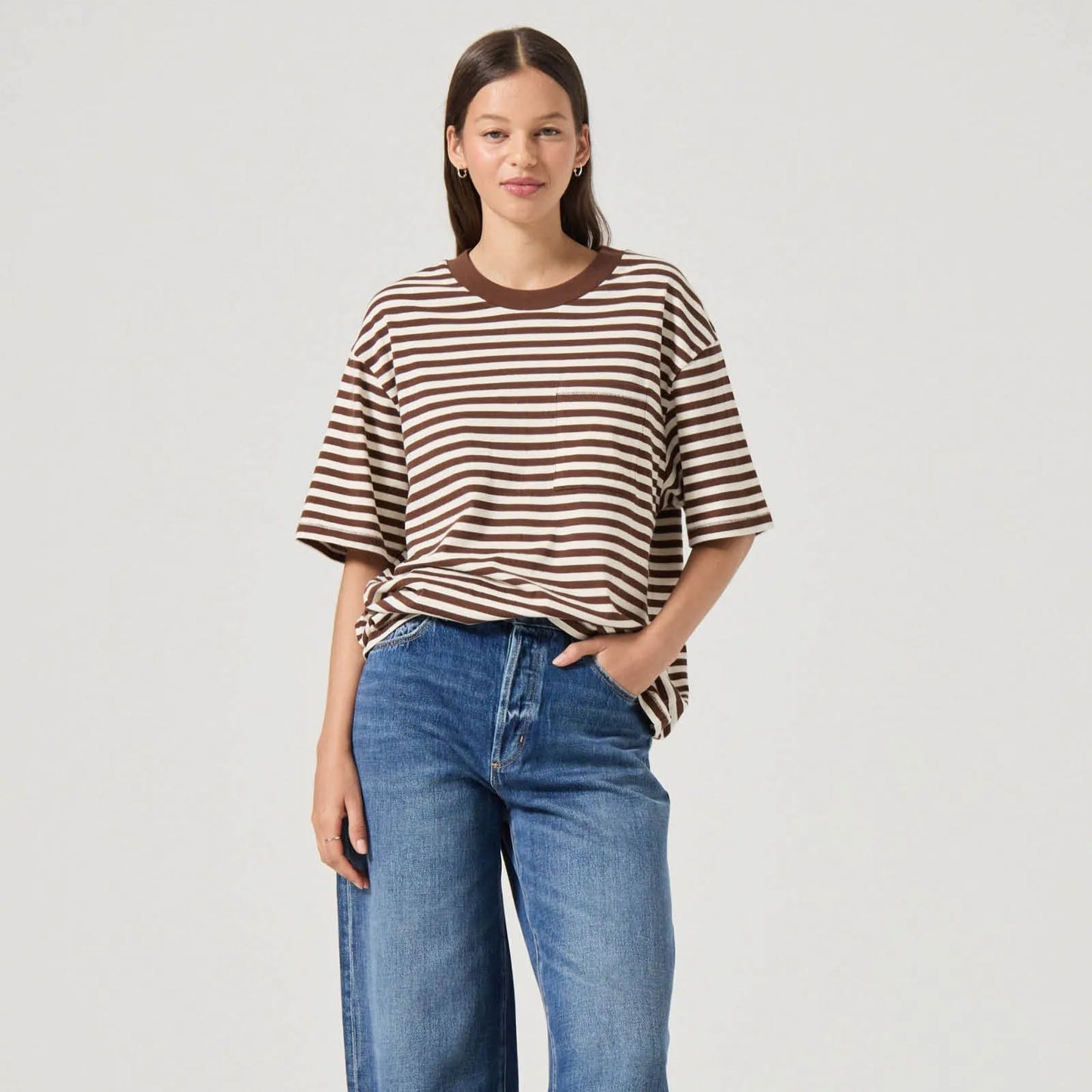 ROLLA'S Off Duty Tee - Stripe