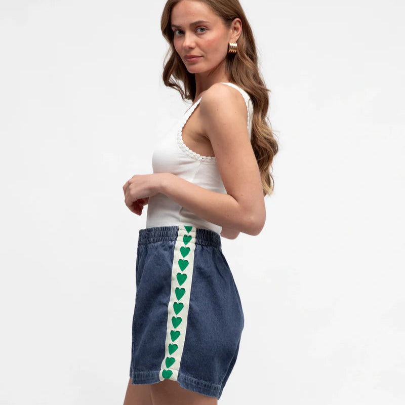 EBBY AND I - CANDICE DENIM SHORT