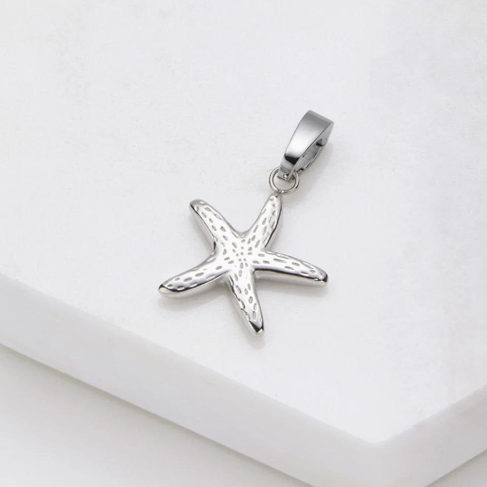 Zafino - Starfish Charm - Silver
