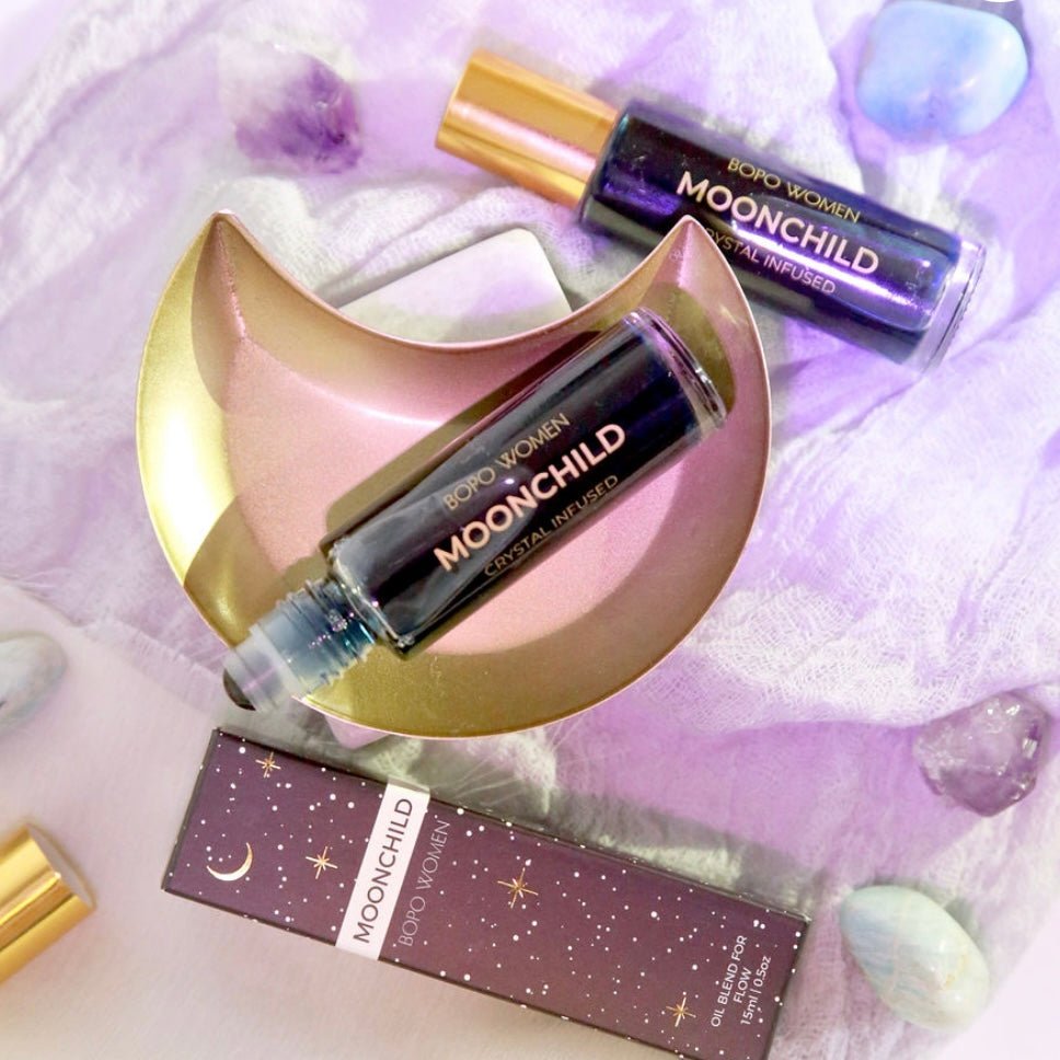 BOPO Women, Moon Child Crystal Perfume Roller - The Sensory