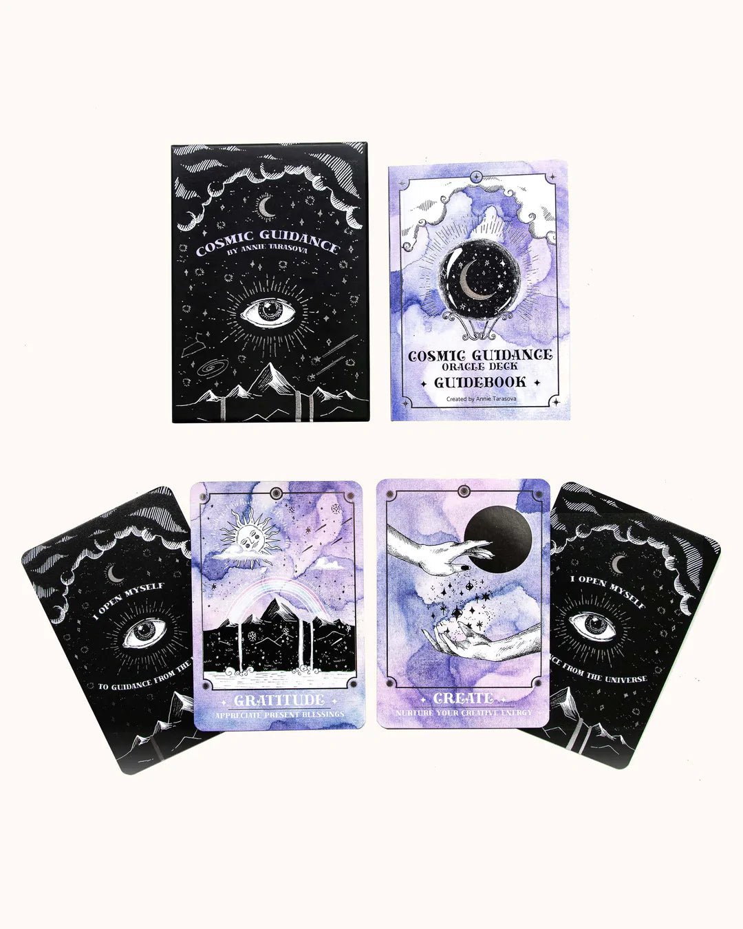 Dreamy Moons Cosmic Guidance Oracle Cards - The Sensory