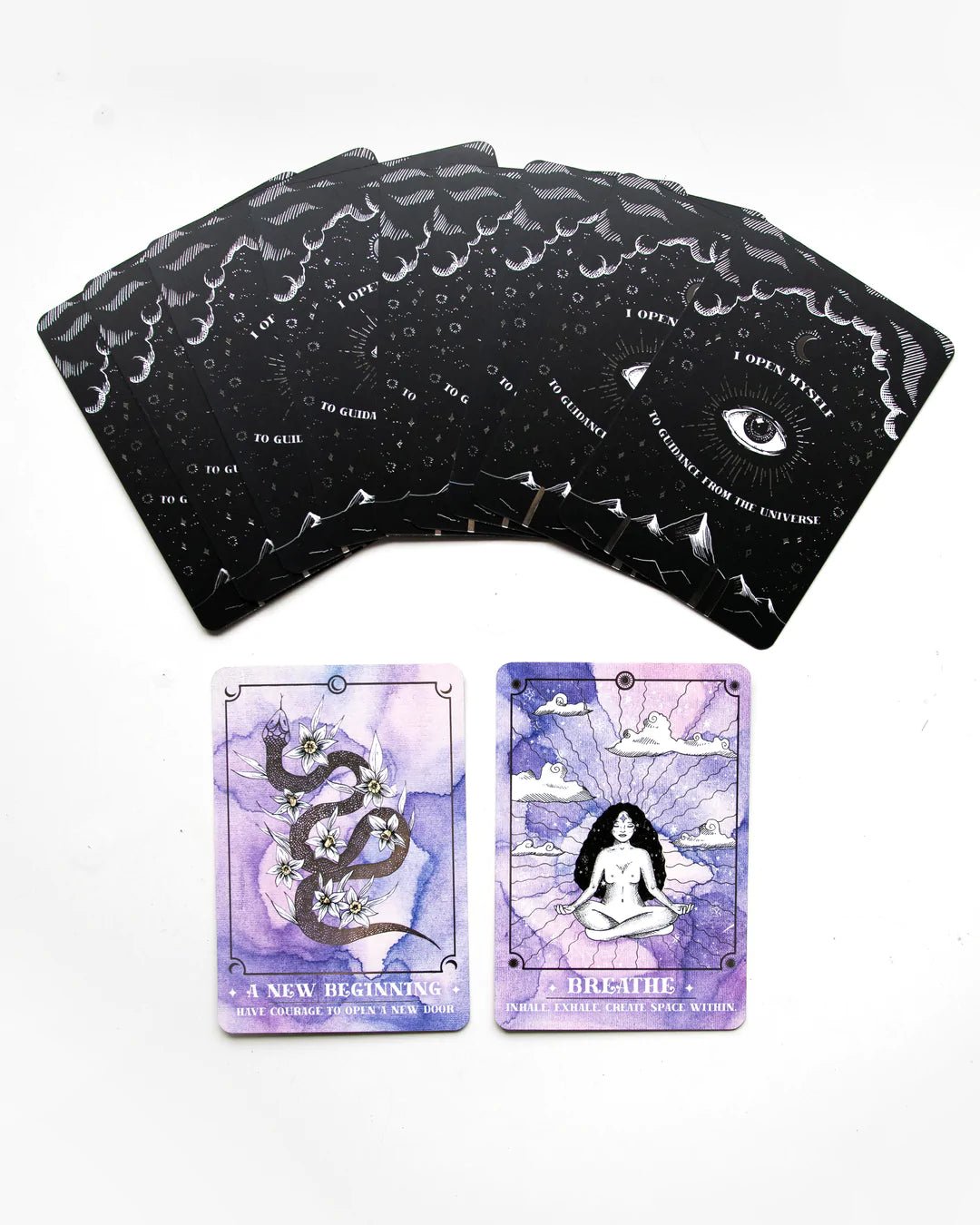Dreamy Moons Cosmic Guidance Oracle Cards - The Sensory
