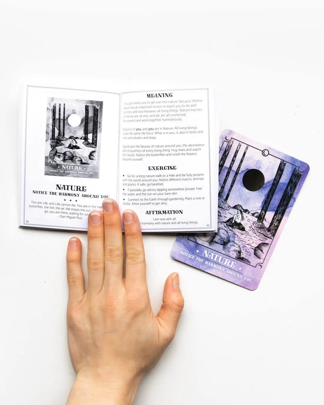 Dreamy Moons Cosmic Guidance Oracle Cards - The Sensory