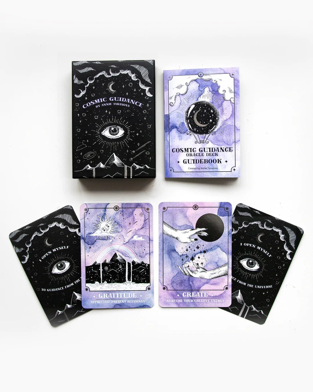 Dreamy Moons Cosmic Guidance Oracle Cards - The Sensory