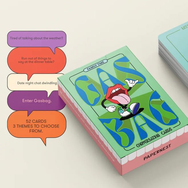 Papernest Gasbag Conversation Cards - Family Pack - The Sensory