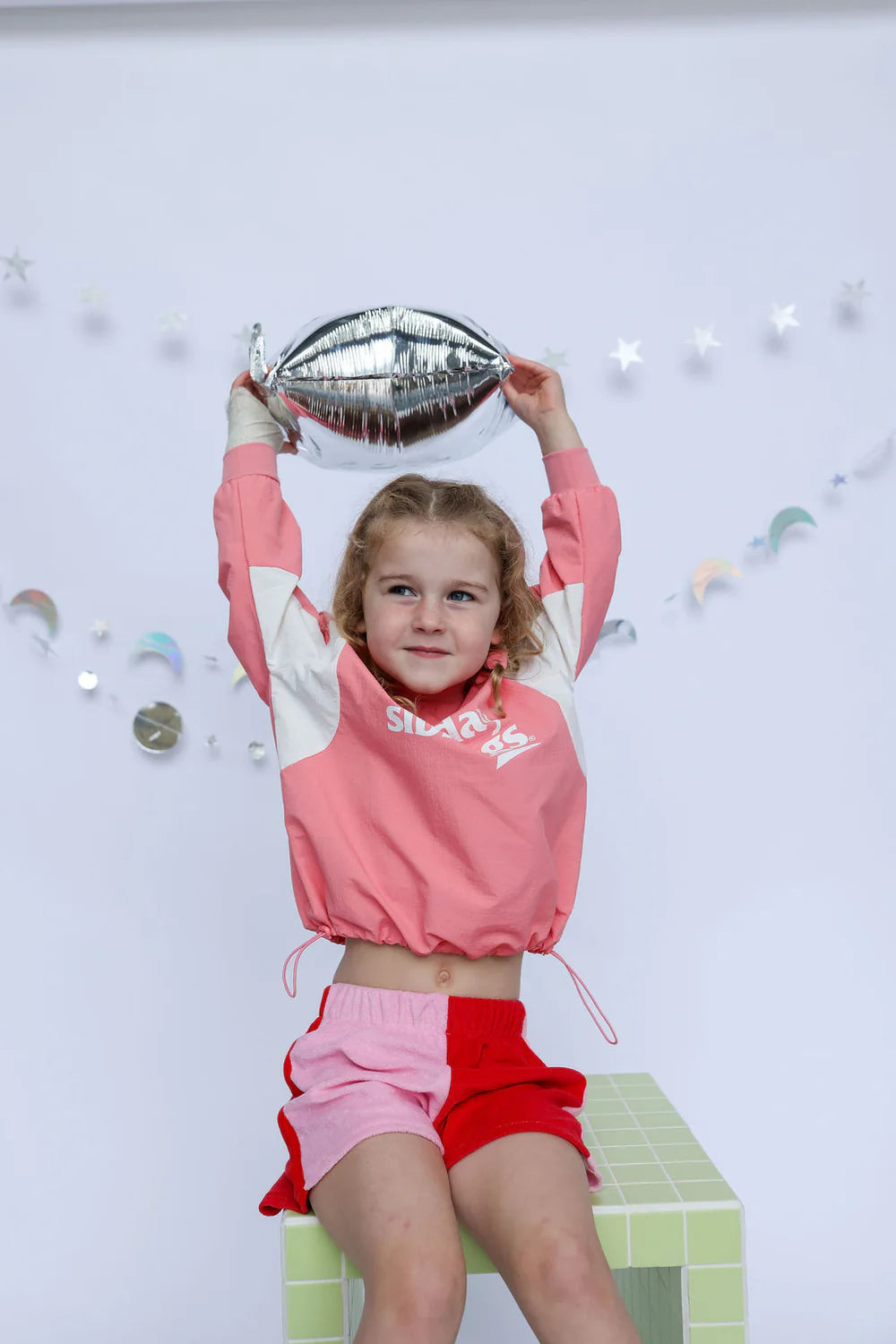 Sunday Siblings - Lunar Shorts, Red/Pink