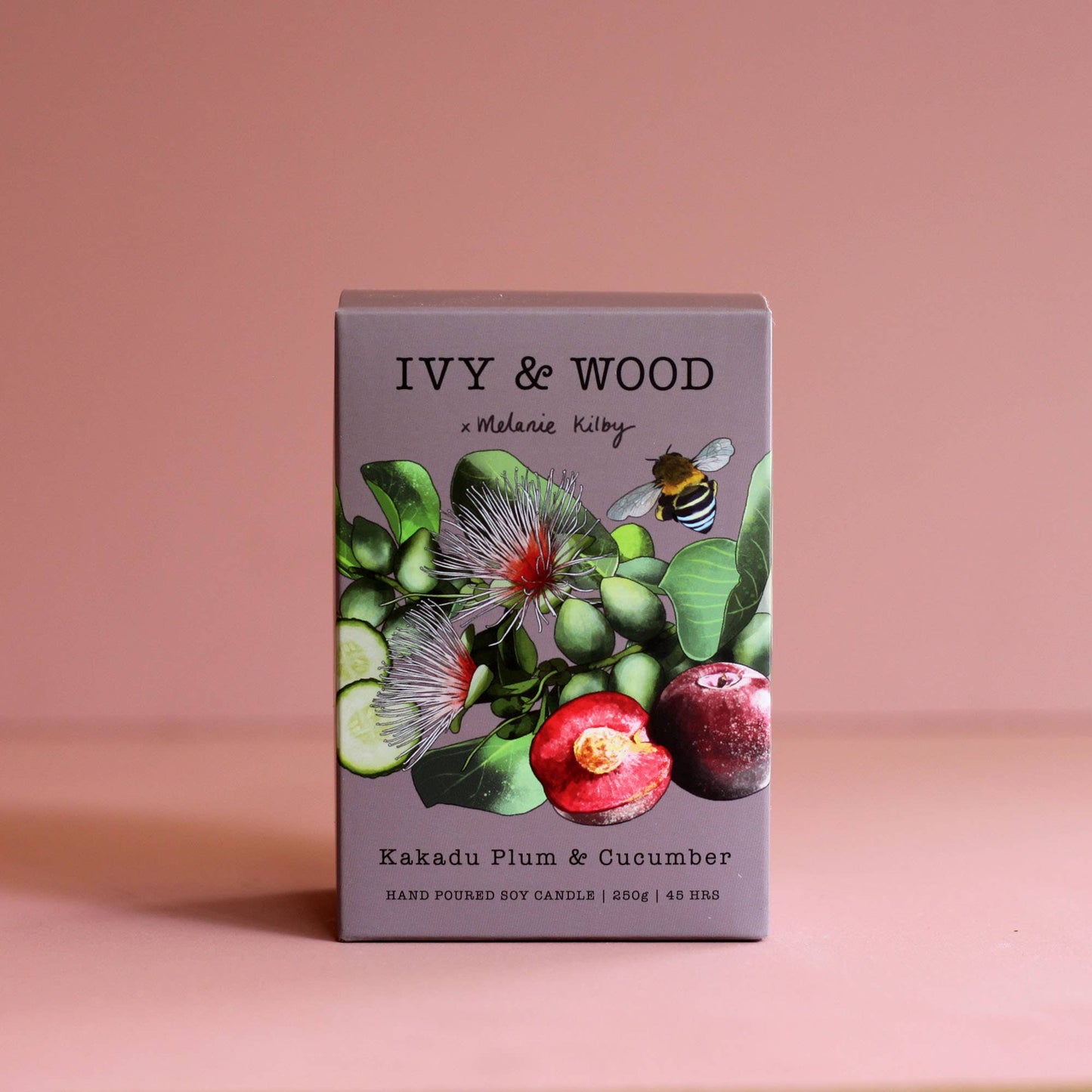 Ivy & Wood - Australiana: Kakadu Plum & Cucumber Soy Candle