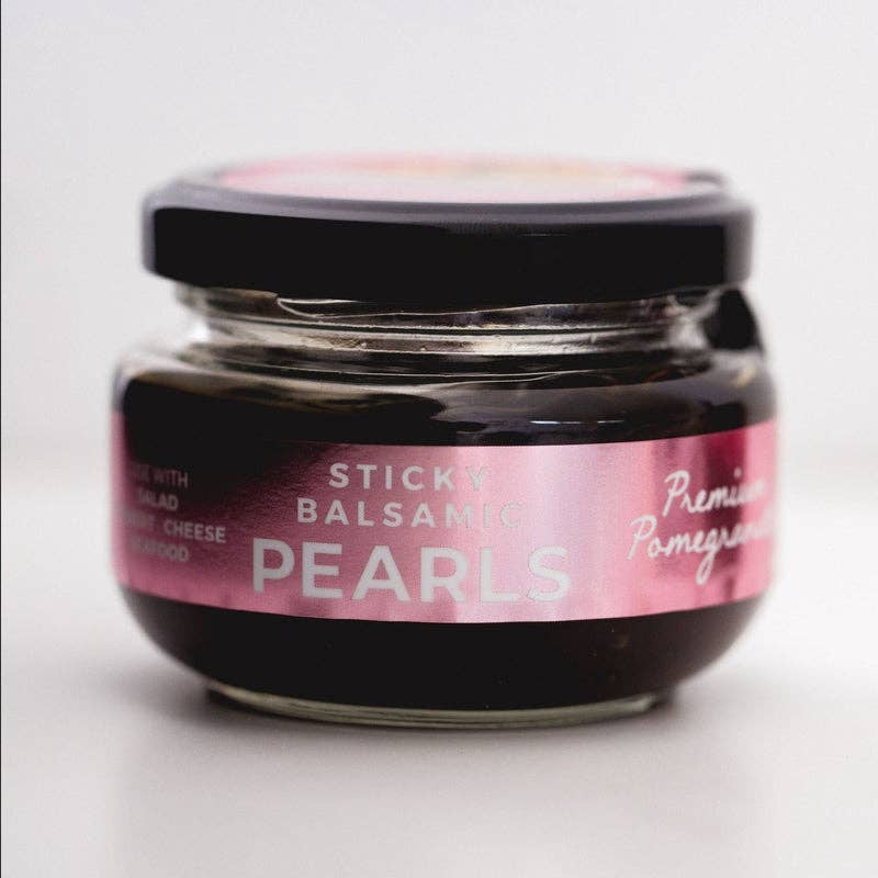 Sticky Balsamic - Premium Pomegranate Pearls - Sticky Balsamic