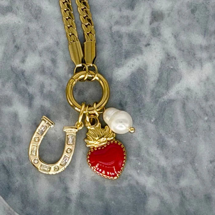 MOSK MELBOURNE - Lucky Love Charm Necklace