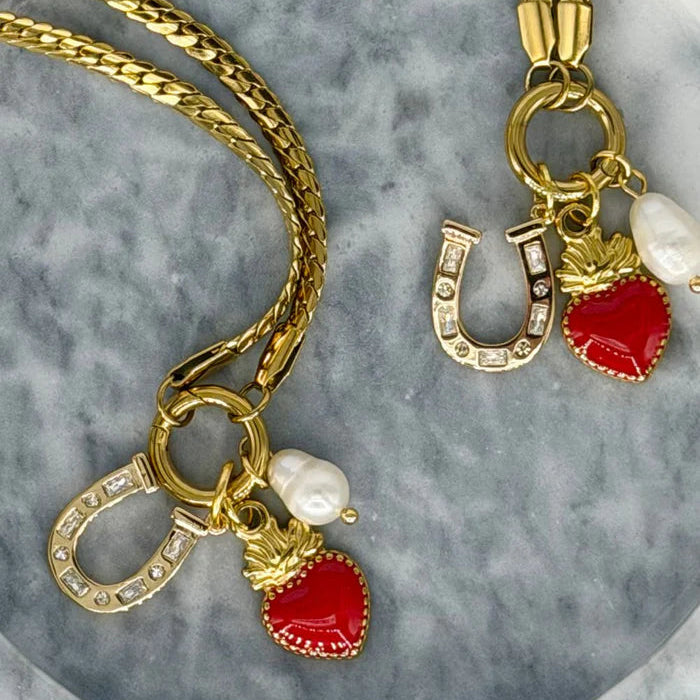 MOSK MELBOURNE - Lucky Love Charm Necklace