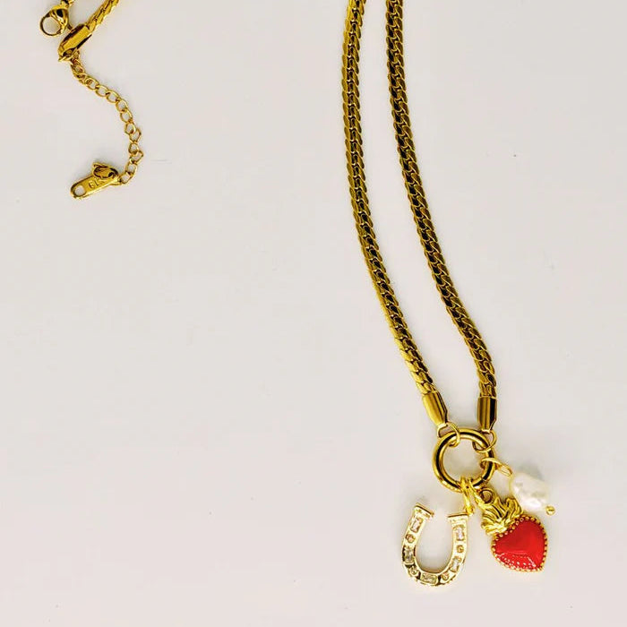 MOSK MELBOURNE - Lucky Love Charm Necklace