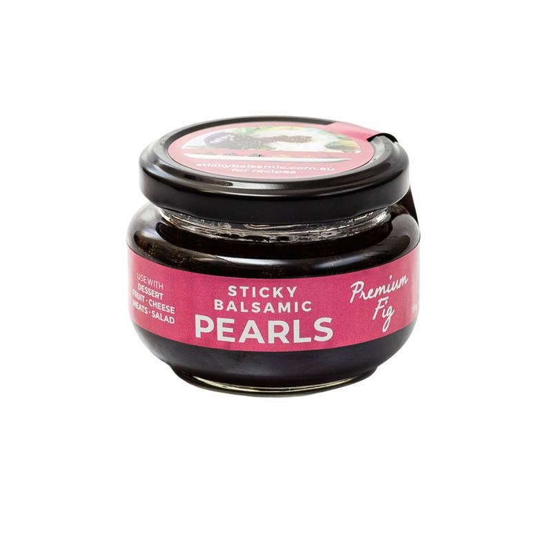 Sticky Balsamic - Premium Fig Pearls - Sticky Balsamic