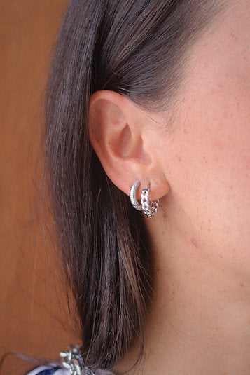 MARGAUX LEE - Romi Hoops, Silver