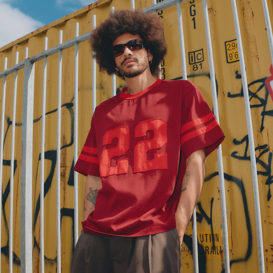 SSAINT - 22 Motion Tee, Cherry + Red