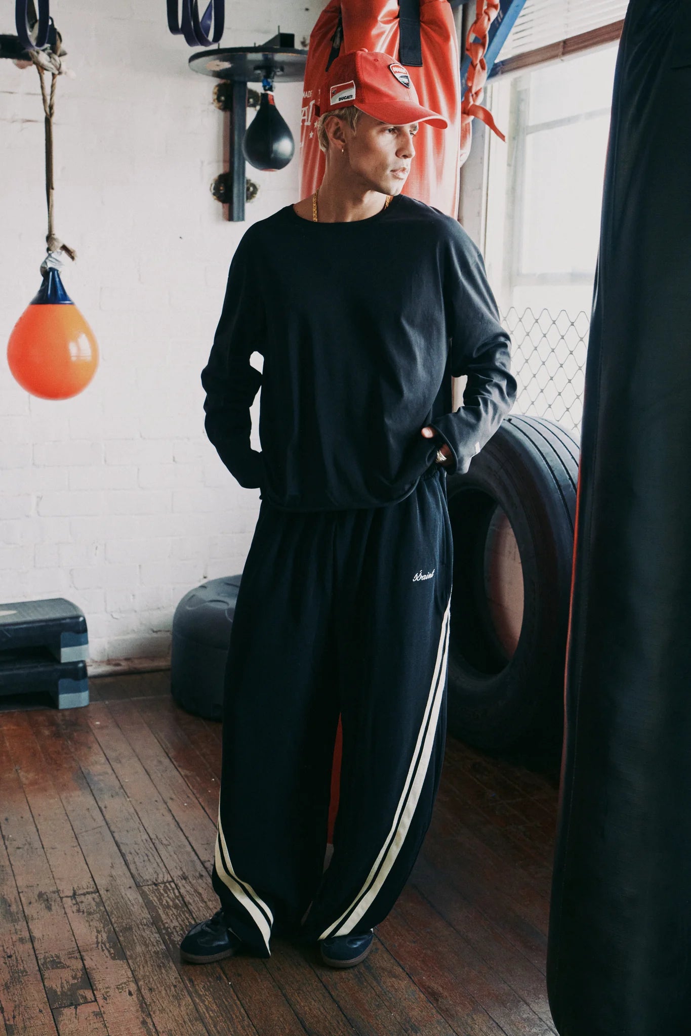SSAINT - THE VICTORY LONG SLEEVE - BLACK