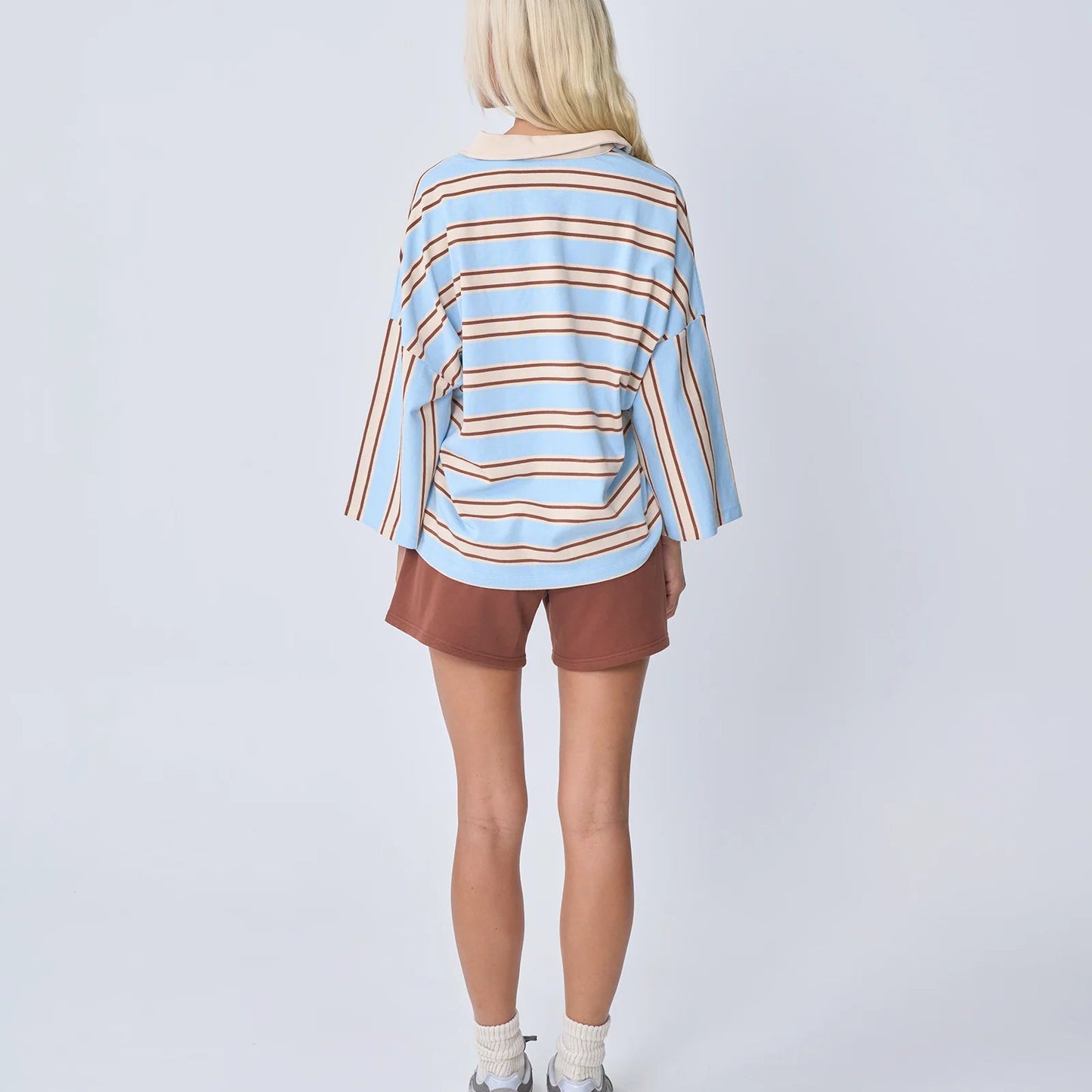 Near The Sea - Oversized Polo Shirt