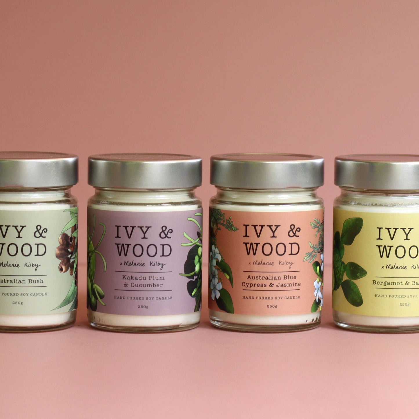 Ivy & Wood - Australiana: Kakadu Plum & Cucumber Soy Candle