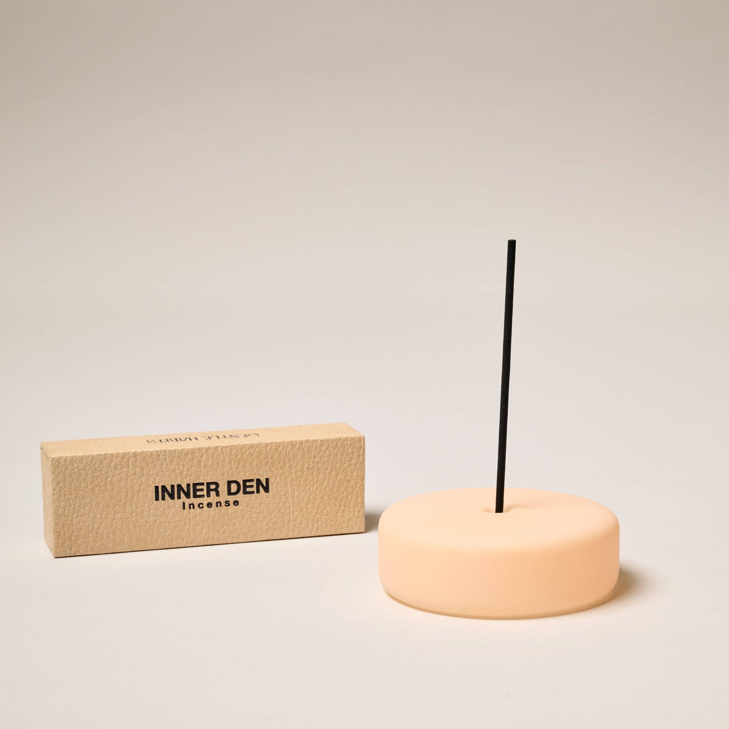 Gentle Habits - Frosted Glass Holder Large - Peach
