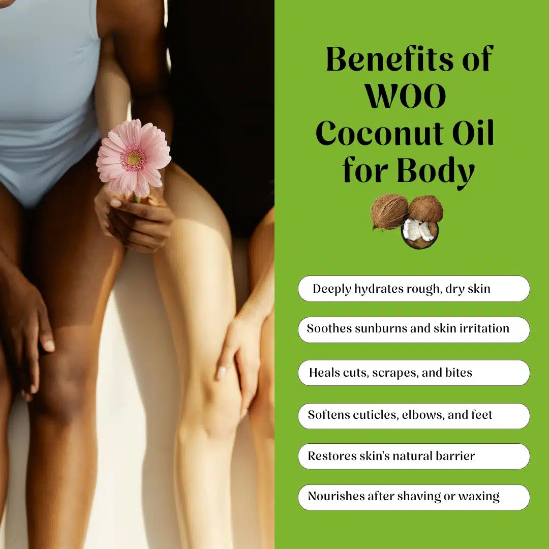 WOO Coconut Oil - Pure Coconut