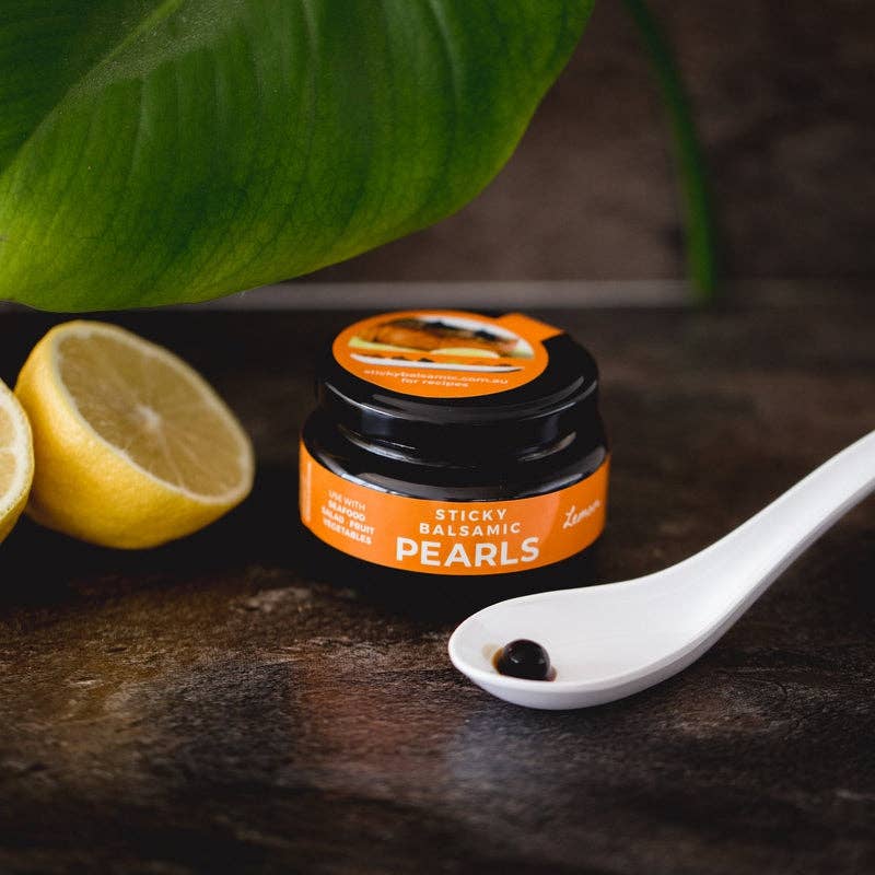 Sticky Balsamic - Lemon Pearls - Sticky Balsamic