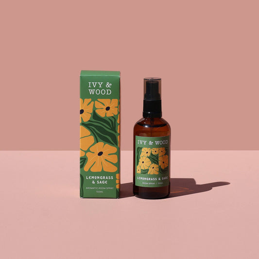 Ivy & Wood - Lemongrass & Sage Room Spray