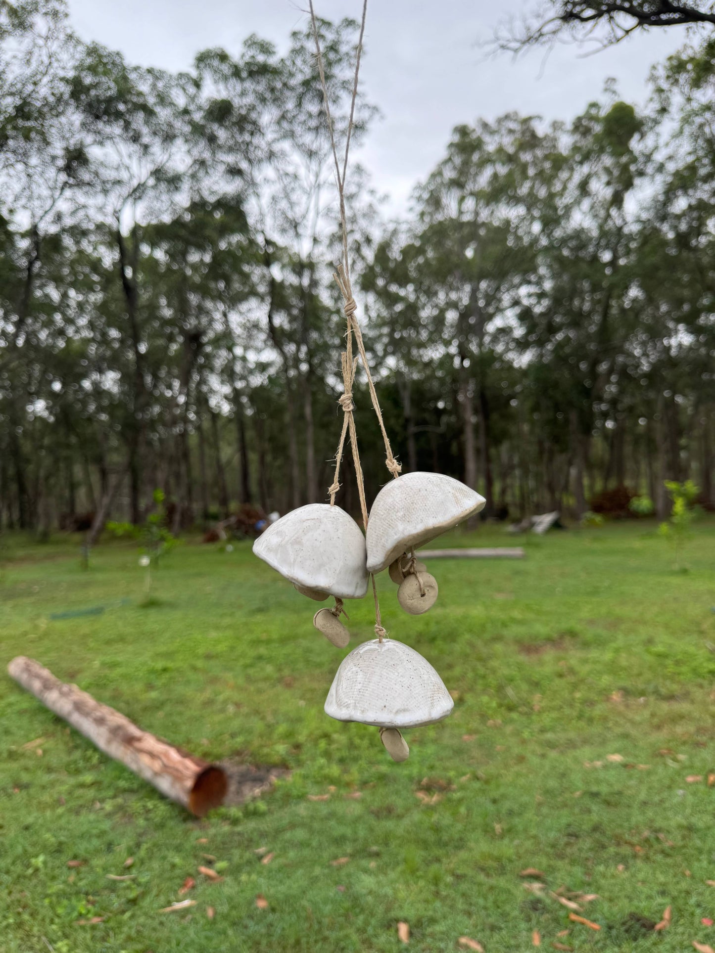 Wolf and Clay - Ceramic Mushroom Bells