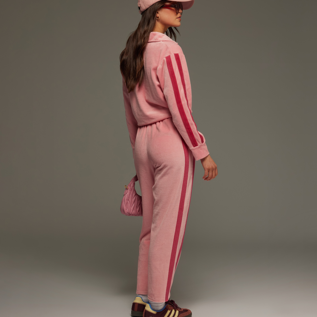 ARAMINTA JAMES - Mara Velour Sweater Blush