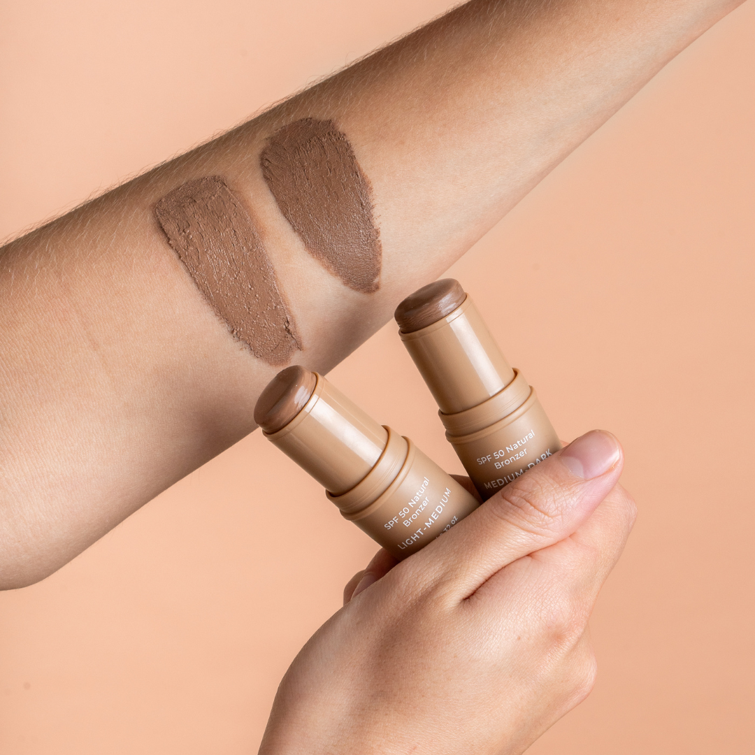 Avocado Zinc - SPF 50 Natural Bronzer: Medium-Dark