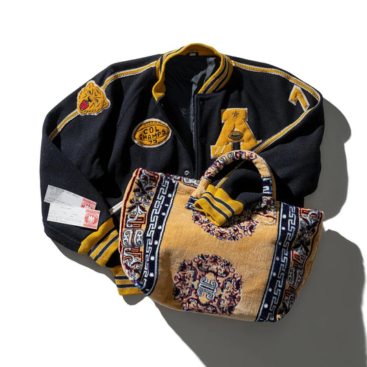 PUEBCO RUG FABRIC BAG - Yellow