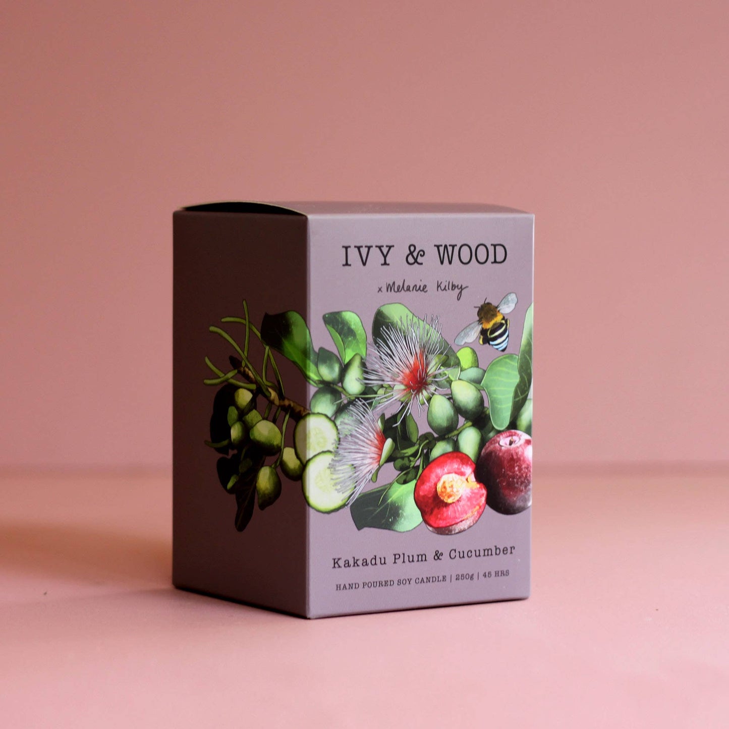 Ivy & Wood - Australiana: Kakadu Plum & Cucumber Soy Candle