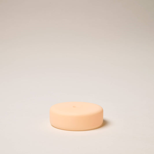 Gentle Habits - Frosted Glass Holder Large - Peach