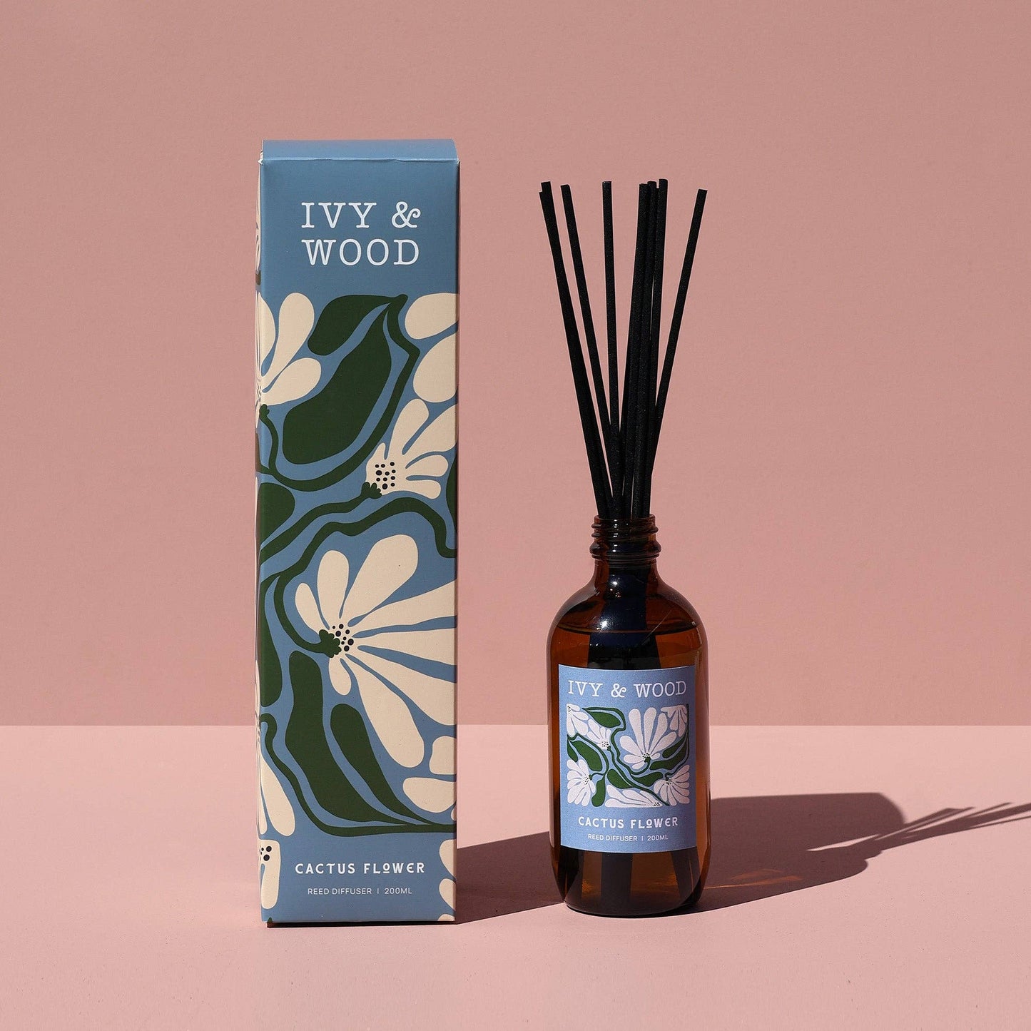 Ivy & Wood - Cactus Flower Reed Diffuser