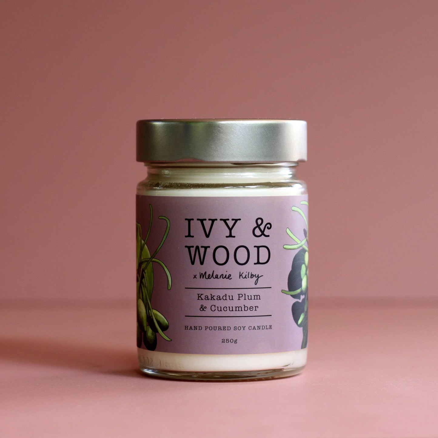 Ivy & Wood - Australiana: Kakadu Plum & Cucumber Soy Candle