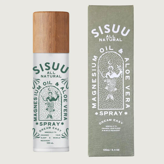 SISUU - Recovery Spray, Magnesium Oil + Aloe Vera