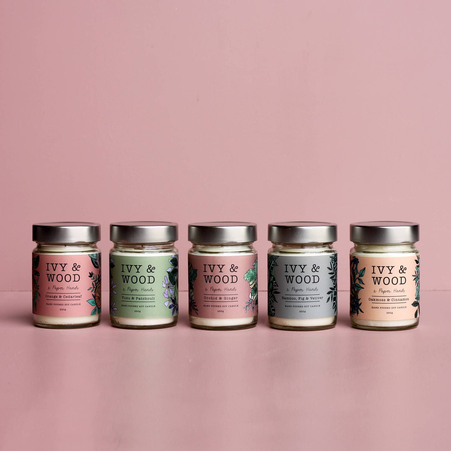 Ivy & Wood - Botanical: Yuzu & Patchouli Soy Candle