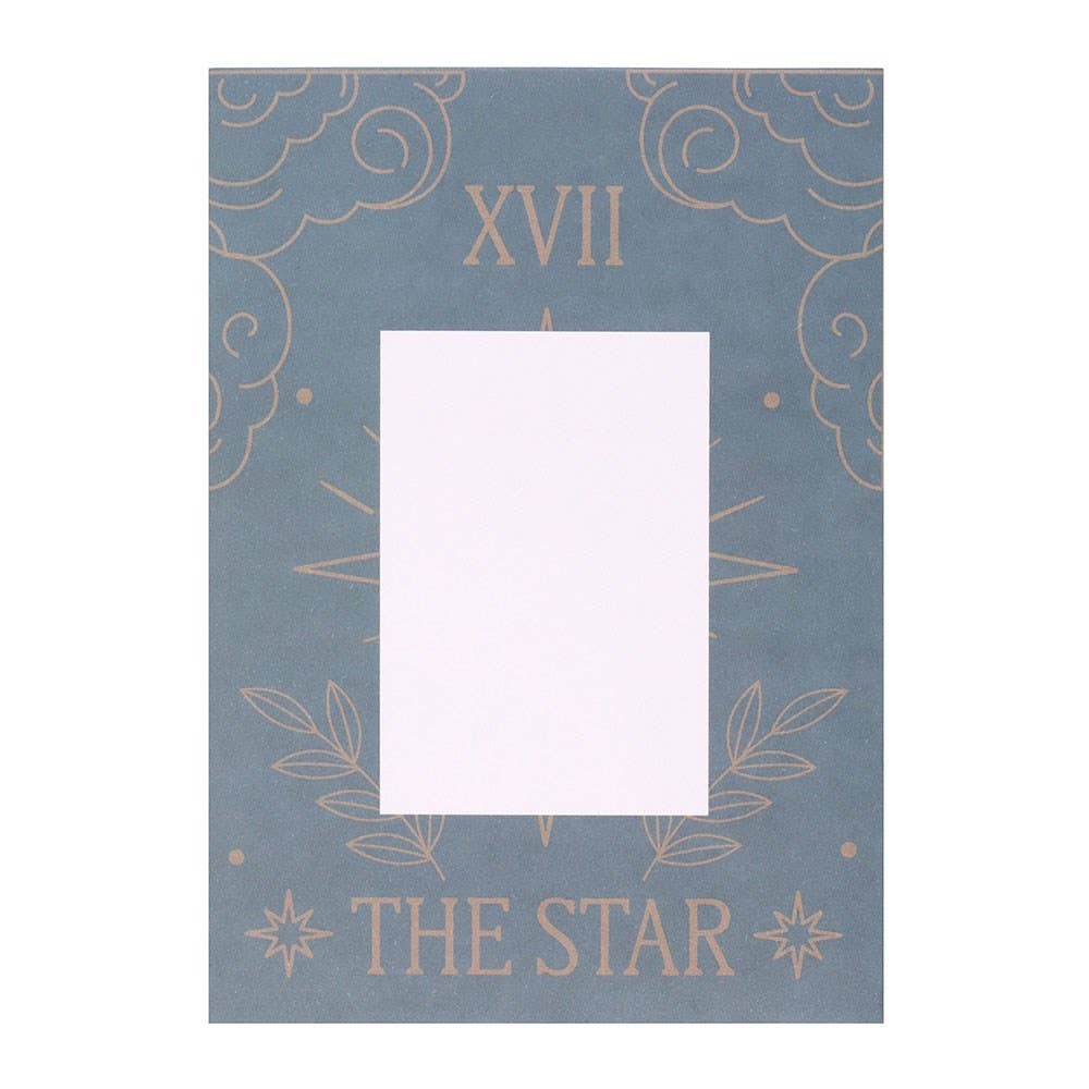 Greeting Card - The Star Vintage Tarot Necklace