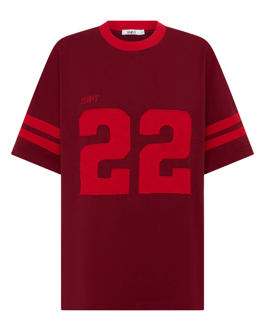SSAINT - 22 Motion Tee, Cherry + Red