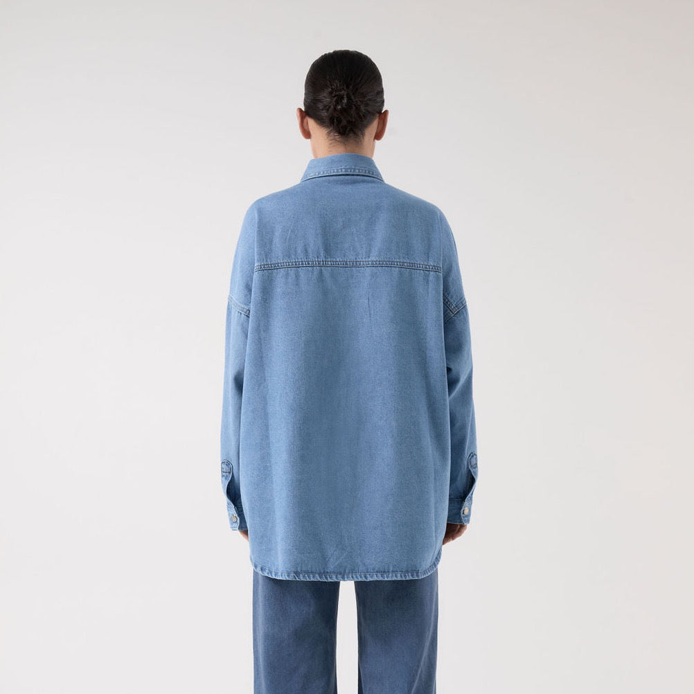 BISK The Label - Blake Denim Oversized Shirt