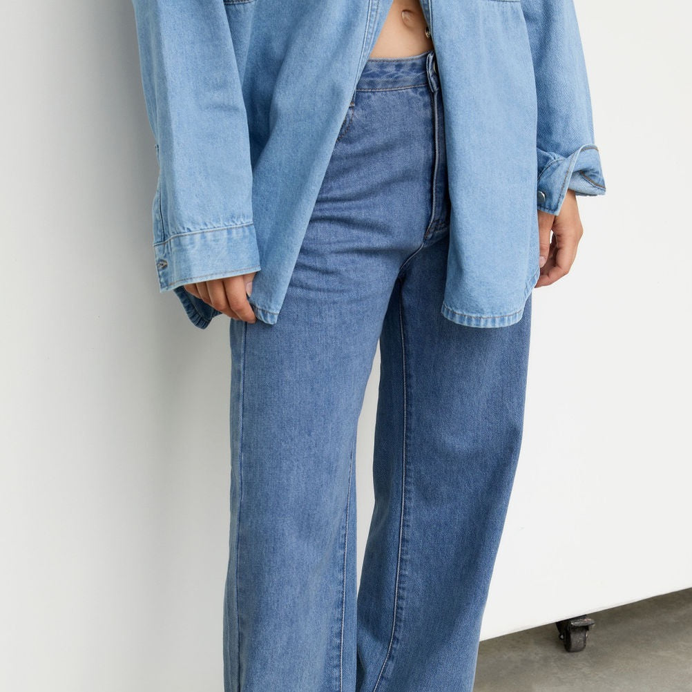 BISK The Label - Blake Denim Relaxed Leg Jean