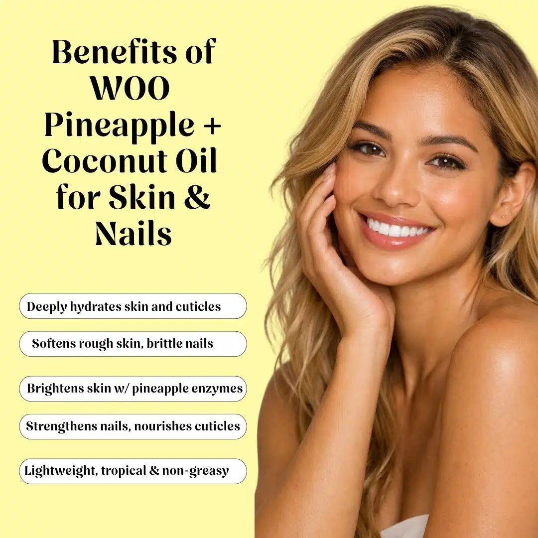 WOO Coconut + Pineapple Oil