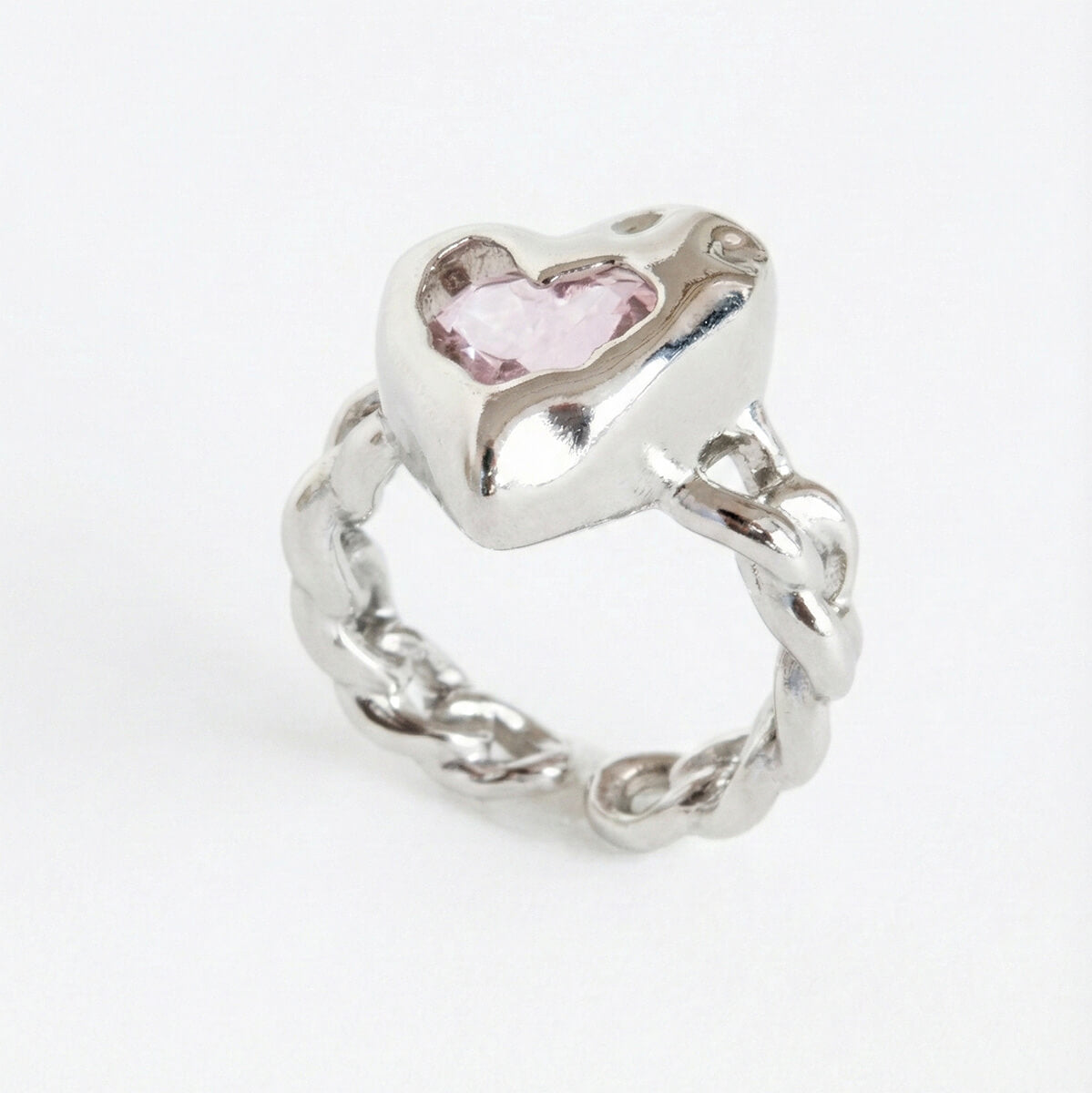 SWEEKU - Blush Heart Ring