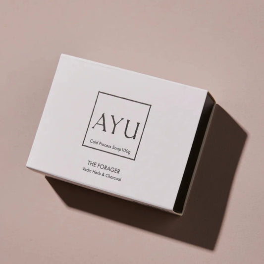The Ayu, Cold Process Soap - The Forager - Vedic Herb & Charcoal